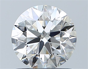 Picture of Natural Diamond 0.90 Carats, Round with Excellent Cut, H Color, VVS2 Clarity and Certified by GIA