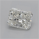 Natural Diamond 1.40 Carats, Radiant with  Cut, I Color, VS1 Clarity and Certified by GIA