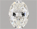 Natural Diamond 0.50 Carats, Oval with  Cut, G Color, IF Clarity and Certified by IGI