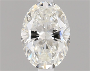 Picture of Natural Diamond 0.50 Carats, Oval with  Cut, G Color, IF Clarity and Certified by IGI