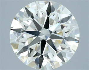 Picture of Natural Diamond 4.02 Carats, Round with Excellent Cut, J Color, VS1 Clarity and Certified by IGI
