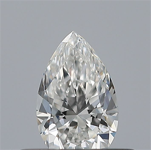 Foto Diamante Natural 0.30 quilates, De pera , Color E, claridad VVS2 y certificado GIA de