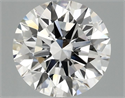 Del inventario de diamantes de laboratorio, 2.09 quilates, Redondo , Color F, claridad VVS2 y certificado IGI