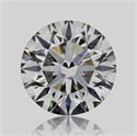 Diamante Natural 0.53 quilates, Redondo , Color J, claridad VVS1 y certificado GIA