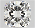 Natural Diamond 0.55 Carats, Cushion with  Cut, H Color, VVS2 Clarity and Certified by GIA