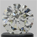 Natural Diamond 0.80 Carats, Round with Very Good Cut, L Color, VS1 Clarity and Certified by GIA
