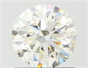 Diamante Natural 0.90 quilates, Redondo , Color I, claridad SI1 y certificado GIA