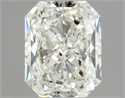 Natural Diamond 1.02 Carats, Radiant with  Cut, J Color, SI1 Clarity and Certified by GIA