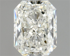 Picture of Natural Diamond 1.02 Carats, Radiant with  Cut, J Color, SI1 Clarity and Certified by GIA