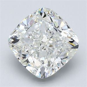 Picture of Natural Diamond 3.52 Carats, Cushion with  Cut, J Color, VS2 Clarity and Certified by GIA