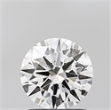 Lab Grown Diamond 1.04 Carats, Round with Excellent Cut, G Color, IF Clarity and Certified by IGI