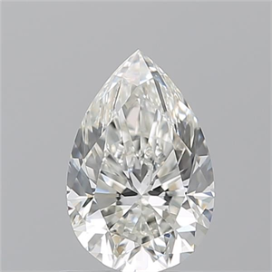 Picture of Natural Diamond 1.01 Carats, Pear with  Cut, H Color, VS2 Clarity and Certified by GIA