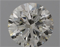 Natural Diamond 0.75 Carats, Round with Excellent Cut, H Color, VVS2 Clarity and Certified by IGI