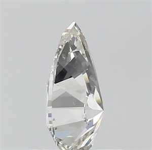 Picture of Natural Diamond 0.50 Carats, Pear with  Cut, J Color, SI2 Clarity and Certified by GIA