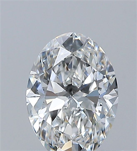Picture of Natural Diamond 0.50 Carats, Oval with  Cut, E Color, VVS1 Clarity and Certified by GIA