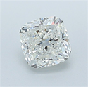 Natural Diamond 0.80 Carats, Cushion with  Cut, H Color, VS1 Clarity and Certified by GIA