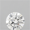 Lab Grown Diamond 1.20 Carats, Round with Ideal Cut, F Color, VVS2 Clarity and Certified by IGI