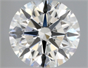 Diamante Natural 0.53 quilates, Redondo , Color I, claridad VS2 y certificado GIA