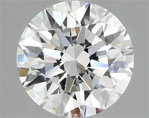 Picture of Lab Grown Diamond 2.01 Carats, Round with Ideal Cut, D Color, VVS2 Clarity and Certified by IGI