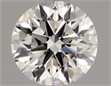Diamante Natural 0.82 quilates, Redondo , Color I, claridad VVS1 y certificado GIA