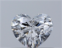 Natural Diamond 0.40 Carats, Heart with  Cut, D Color, VS1 Clarity and Certified by GIA