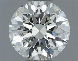 Picture of Natural Diamond 0.64 Carats, Round with Excellent Cut, H Color, VVS1 Clarity and Certified by IGI