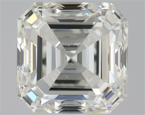 Foto Diamante Natural 1.54 quilates, Asscher , Color I, claridad VS1 y certificado GIA de