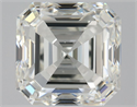 Natural Diamond 1.54 Carats, Asscher with  Cut, I Color, VS1 Clarity and Certified by GIA