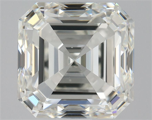 Picture of Natural Diamond 1.54 Carats, Asscher with  Cut, I Color, VS1 Clarity and Certified by GIA