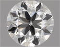 Diamante Natural 0.90 quilates, Redondo , Color H, claridad SI1 y certificado GIA