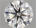 Natural Diamond 0.50 Carats, Round with Very Good Cut, D Color, VS2 Clarity and Certified by GIA