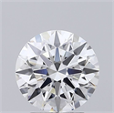 Del inventario de diamantes de laboratorio, 2.61 quilates, Redondo , Color F, claridad VS1 y certificado IGI