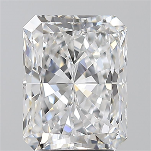 Picture of Natural Diamond 3.01 Carats, Radiant with  Cut, D Color, FL Clarity and Certified by GIA