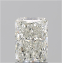 Natural Diamond 1.50 Carats, Radiant with  Cut, J Color, SI1 Clarity and Certified by GIA