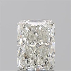 Picture of Natural Diamond 1.50 Carats, Radiant with  Cut, J Color, SI1 Clarity and Certified by GIA