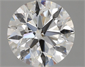 Natural Diamond 1.90 Carats, Round with Excellent Cut, D Color, SI1 Clarity and Certified by GIA