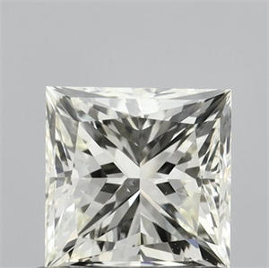 Foto Diamante Natural 0.80 quilates, Princesa , Color K, claridad VS2 y certificado IGI de