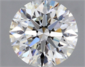 Diamante Natural 0.70 quilates, Redondo , Color H, claridad VVS1 y certificado GIA