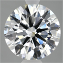 Del inventario de diamantes de laboratorio, 3.90 quilates, Redondo , Color G, claridad VVS2 y certificado IGI