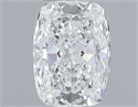 Natural Diamond 0.52 Carats, Cushion with  Cut, G Color, VVS1 Clarity and Certified by GIA