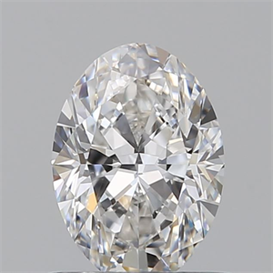 Picture of Natural Diamond 0.60 Carats, Oval with  Cut, E Color, VVS2 Clarity and Certified by GIA