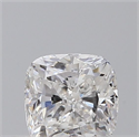 Natural Diamond 0.48 Carats, Cushion with  Cut, D Color, VS2 Clarity and Certified by GIA