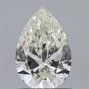 Picture of Natural Diamond 0.71 Carats, Pear with  Cut, I Color, SI1 Clarity and Certified by GIA