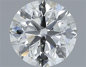 Foto Diamante Natural 1.00 quilates, Redondo , Color H, claridad SI2 y certificado IGI de