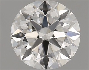 Foto Diamante Natural 0.80 quilates, Redondo , Color H, claridad IF y certificado GIA de