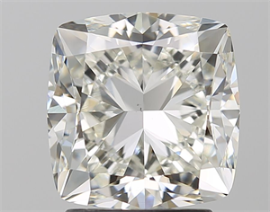 Foto Diamante Natural 3.01 quilates, Del cojín , Color J, claridad VS2 y certificado GIA de