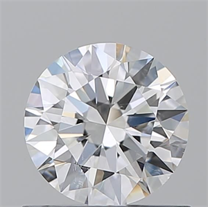 Foto Diamante Natural 0.72 quilates, Redondo , Color F, claridad SI2 y certificado GIA de