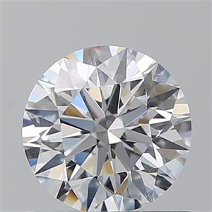 Picture of Natural Diamond 0.81 Carats, Round with Excellent Cut, D Color, SI1 Clarity and Certified by GIA