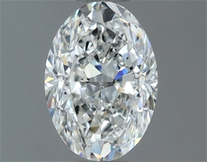 Foto Diamante Natural 1.00 quilates, Ovalado , Color H, claridad SI2 y certificado GIA de
