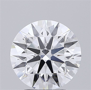 Picture of Lab Grown Diamond 3.05 Carats, Round with Ideal Cut, E Color, IF Clarity and Certified by IGI